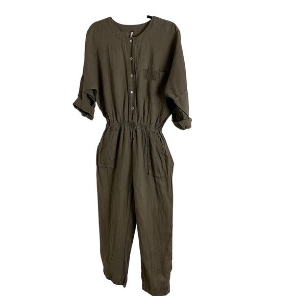 Free People Woman’s with pockets Jumpsuit size xS - Picture 2 of 14